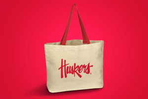 Huskers Tote Back